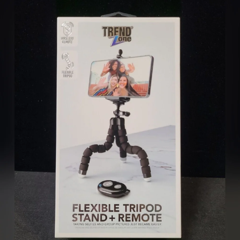 Trend Zone Flexible Tripod Stand + Remote